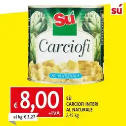 Famila SÙ CARCIOFI INTERI AL NATURALE offerta