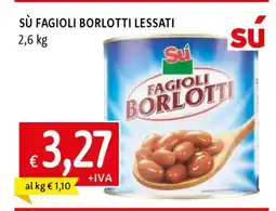 Famila SÙ FAGIOLI BORLOTTI LESSATI offerta