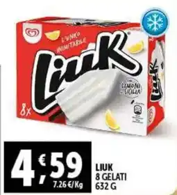 Gourmet Déco Liuk 8 gelati offerta