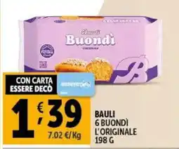 Gourmet Déco Bauli 6 buondì l'originale offerta