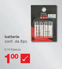 KiK batterie conf. da 8pz. offerta