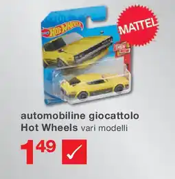 KiK automobiline giocattolo Hot Wheels offerta