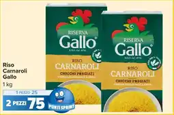 Carrefour Market Riso Carnaroli Gallo offerta