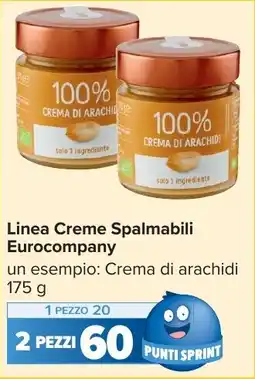 Carrefour Market Linea Creme Spalmabili Eurocompany offerta