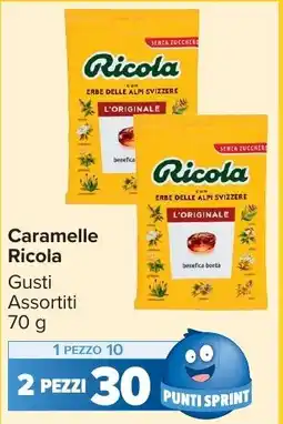 Carrefour Market Caramelle Ricola offerta