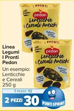 Carrefour Market Linea Legumi I Pronti Pedon offerta