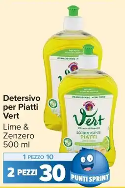 Carrefour Market Detersivo per Piatti Vert offerta