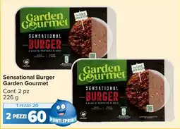 Carrefour Market Sensational Burger Garden Gourmet offerta