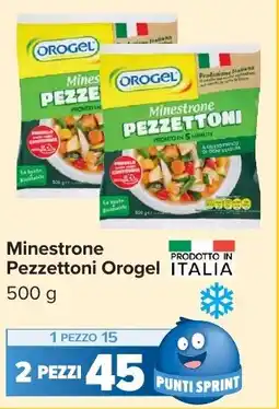 Carrefour Market Minestrone Pezzettoni Orogel offerta