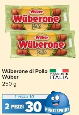 Carrefour Market Wüberone di Pollo Wüber offerta
