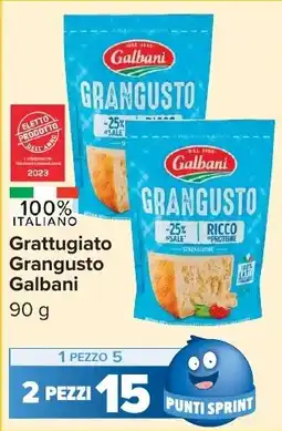 Carrefour Market Grattugiato Grangusto Galbani offerta