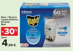 Carrefour Market Base + Ricarica Liquido Elettrico 60 Notti Raid offerta