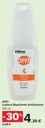 Carrefour Market OFF! Lozione Repellente Antizanzare offerta