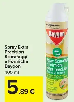 Spray Extra Precision Scarafaggi e Formiche Baygon