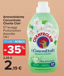 Carrefour Market Ammorbidente Concentrato Chante Clair offerta