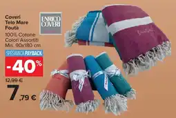 Carrefour Market Coveri Telo Mare Foutà offerta