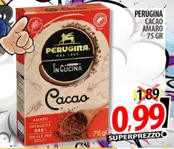 Il Genio Supermercato Perugina cacao amaro offerta