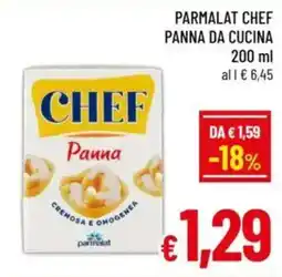 A&O Parmalat chef panna da cucina offerta