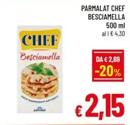 A&O Parmalat chef besciamella offerta