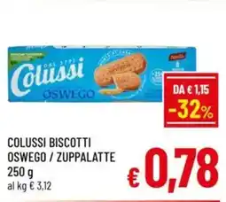A&O Colussi biscotti oswego / zuppalatte offerta