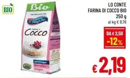 A&O Lo conte farina di cocco bio offerta