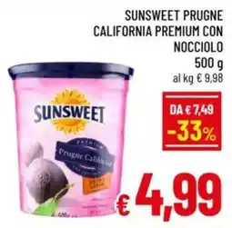 A&O Sunsweet prugne california premium con nocciolo offerta