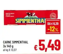 A&O Carne simmenthal offerta