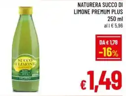 A&O Naturera succo di limone premum plus offerta