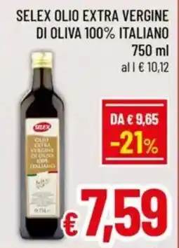A&O Selex olio extra vergine di oliva 100% italiano offerta