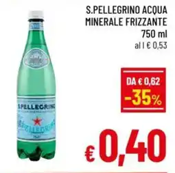 A&O S.pellegrino acqua minerale frizzante offerta