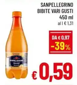 A&O Sanpellegrino bibite vari gusti offerta