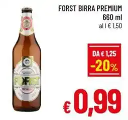 A&O Forst birra premium offerta