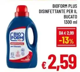 A&O Bioform plus disinfettante per il bucato offerta