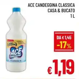 A&O Ace candeggina classica casa & bucato offerta