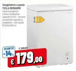 A&O Congelatore a pozzo TESLA RH1500ME offerta
