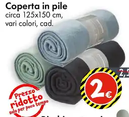 Tedi Coperta in pile offerta