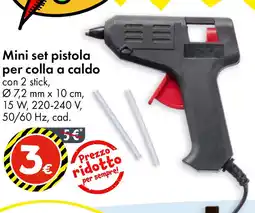 Tedi Mini set pistola per colla a caldo offerta