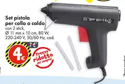 Set pistola per colla a caldo