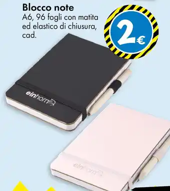 Tedi Blocco note A6 offerta