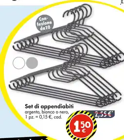 Tedi Set di appendiabiti offerta