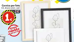 Tedi Cornice per foto A4 offerta