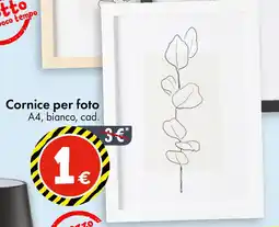 Tedi Cornice per foto A4 offerta
