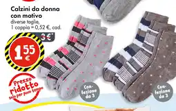 Tedi Calzini da donna con motivo offerta