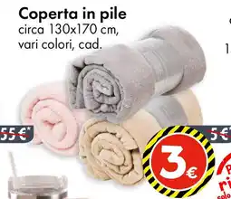 Tedi Coperta in pile offerta