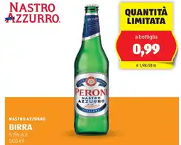ALDI Nastro azzurro. birra 5,1% offerta
