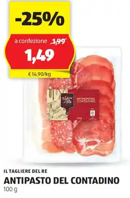 ALDI Il tagliere del re antipasto del contadino offerta