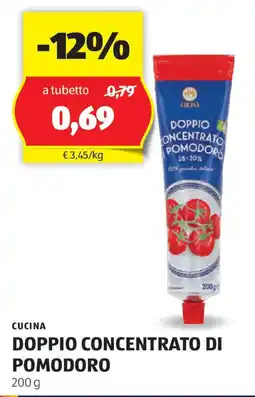 ALDI Cucina doppio concentrato di pomodoro offerta