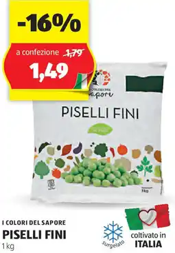 ALDI I colori del sapore piselli fini offerta