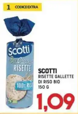 Gran Risparmio Scotti risette gallette di riso bio offerta