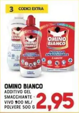 Gran Risparmio Omino bianco additivo gel offerta